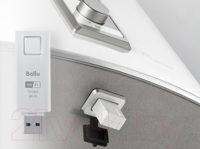 Накопительный водонагреватель Ballu BWH/S 30 Smart WiFi Dry+