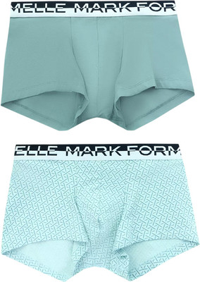 Комплект мужских трусов Mark Formelle 411215-2 (р.98-108, узор на голубой дымке/бриз) -