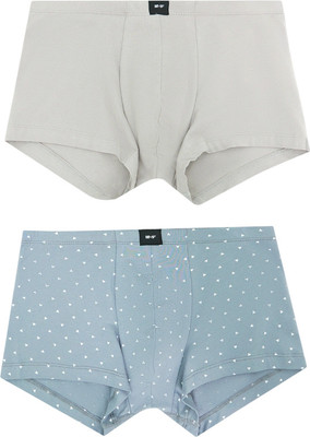 Комплект мужских трусов Mark Formelle 411216-2 (р.102-112, треугольники на сизом/серый пепел) - 