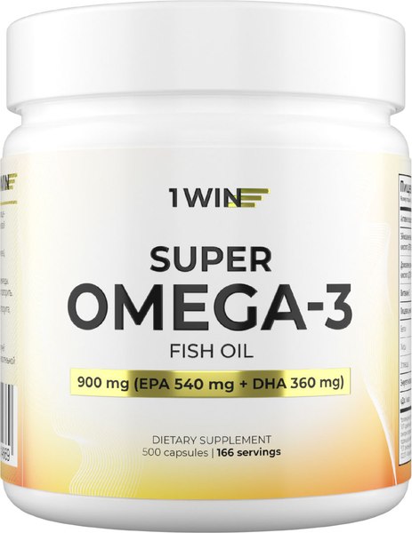 Жирные кислоты 1WIN Omega-3