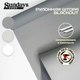 Рулонная штора Sundays Home Оливия 61х160 с 2-мя направляющими LM-15 150см (серый) - 