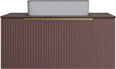 Тумба под умывальник ЗОВ Дублин 80 / DU80TSMFR (флавио античная роза) - 