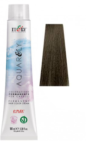 Крем-краска для волос Itely Aquarely с E-Plex комплексом 7II/7.22 (100мл)
