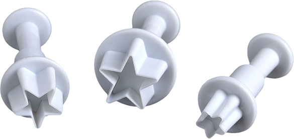 Набор форм для печенья S.G. Home Звездочка SG-FP5 (3шт)
