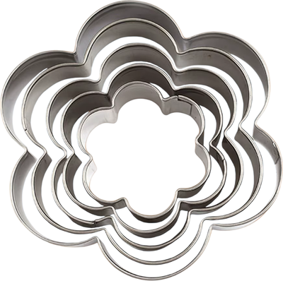 Набор форм для печенья S.G. Home Ромашки SG-CM-SC5 (5шт) - 