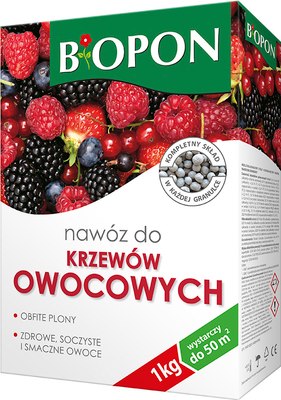Удобрение Biopon для плодовых и ягоднях кустарников (1кг) - 