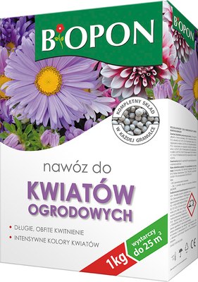 Удобрение Biopon Цветущие растения (1кг) - 