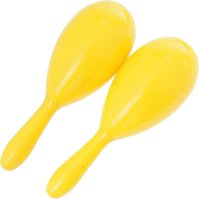 Музыкальная игрушка Sima-Land Маракасы / 332006 (2шт, желтый) - 