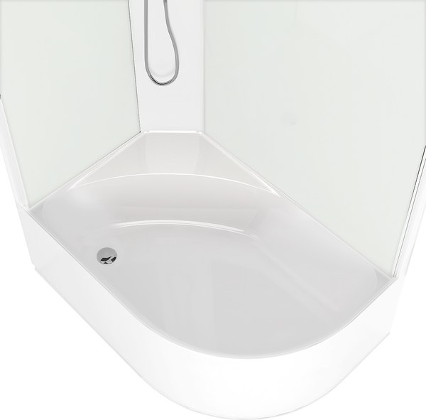 Купить Душевая кабина Domani-Spa Delight Slim 128 High L / DS01DS128LHWM00 в Молодечно