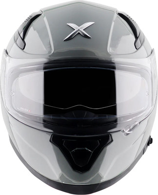 Мотошлем AXOR Apex Solid (M, светло-серый) - 
