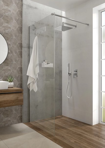 Купить Душевая стенка Deante Mokko Nero Walk-In KQM_030P в Солигорске