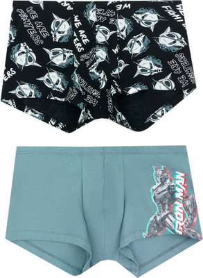 Комплект мужских трусов Mark Formelle 411216-2 (р.94-104, бриз/роботы на черном) -