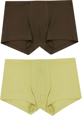 Комплект мужских трусов Mark Formelle 411216-2 (р.94-104, табак/зеленый Нил) - 