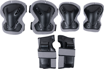 Комплект защиты Tech Team Safe fit adult 3.0 / NN013978 (M, белый) - 