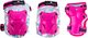 Комплект защиты Tech Team Safe Fit Kids 2.0 / NN011975 (S, розовый) - 