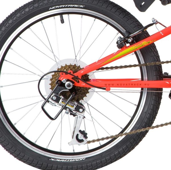 Детский велосипед Novatrack Racer 20SH12V.RACER.RD20 (разобранный, в коробке)