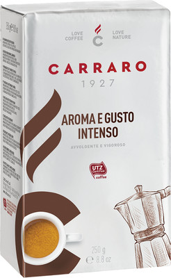 Кофе молотый Carraro Aroma E Gusto Intenso (250г) -