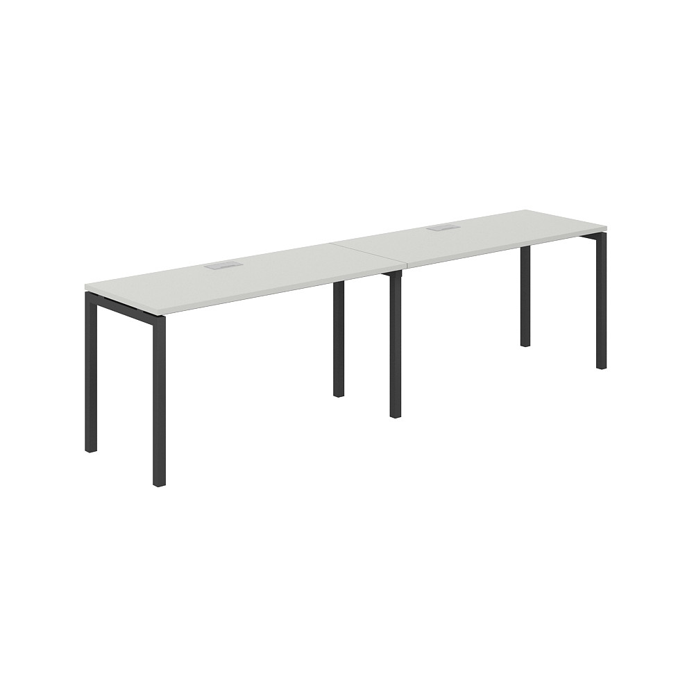Комплект письменных столов Norden 280х60х75 / SG.224.SH.44.AN (антрацит/серый бархат)
