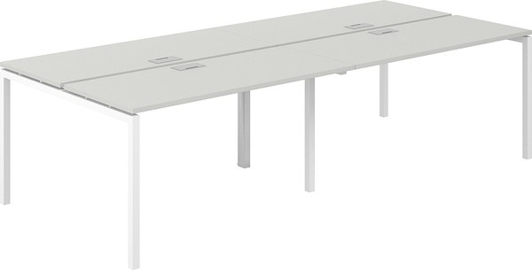 Комплект письменных столов Norden 280х123.8х75 / SG.252.SH.44.WH