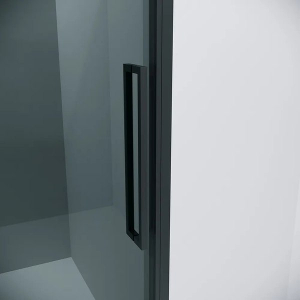 Душевой уголок Grossman Cosmo 100х100х195 / 120.K33.02.1010.21.10 (черный матовый/стекло тонированное)