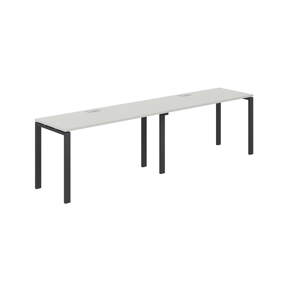 Комплект письменных столов Norden 280х60х75 / SG.224.SH.63.AN (антрацит/серый бархат)