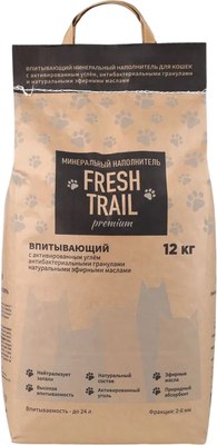 Наполнитель для туалета Kremnos Fresh Trail Премиум кремниевый (12кг) - 