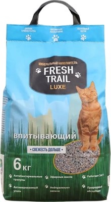 

Наполнитель для туалета, Fresh Trail Luxe Минеральный