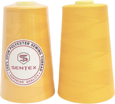 Набор швейных ниток Sentex 100% полиэстер 50/2 5000 ярдов 1019 (2шт) - 