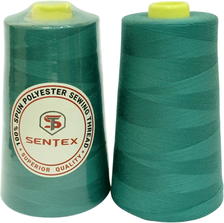 Набор швейных ниток Sentex 100% полиэстер 50/2 5000 ярдов 1116 (2шт)