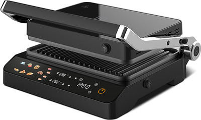 Электрогриль BQ GR3008 (Black/Steel) - 