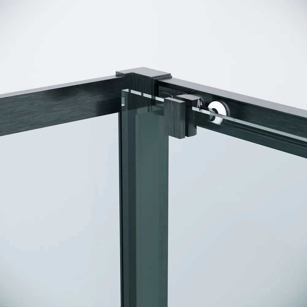 Душевой уголок Grossman Cosmo 140x100x195 / 120.K33.02.1410.42.00 (графит сатин/стекло прозрачное) — фото 4