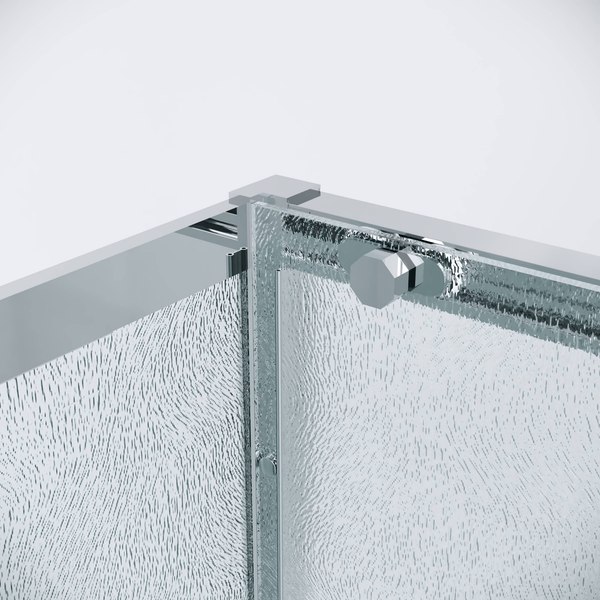 Душевой уголок Grossman Style 130x100x195 / 120.K33.05.1310.10.02 (хром/стекло шиншилла)