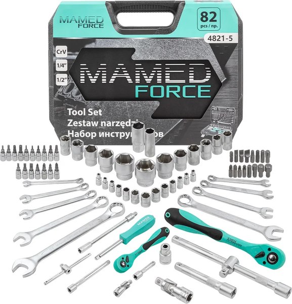 Универсальный набор инструментов MAMEDFORCE MF-4821-5 (54637)