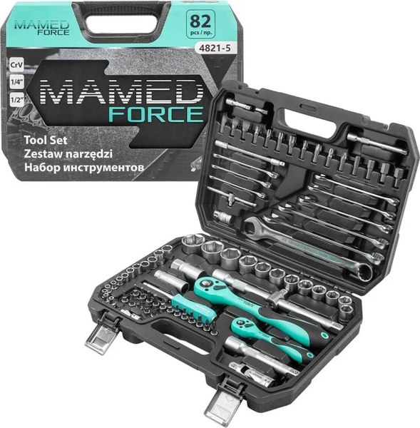 Универсальный набор инструментов MAMEDFORCE MF-4821-5 (54637)