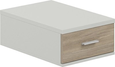 Тумба Norden Подвесная с 1 ящиком / SG.531.SH.OD (серый бархат/дуб темный) - 