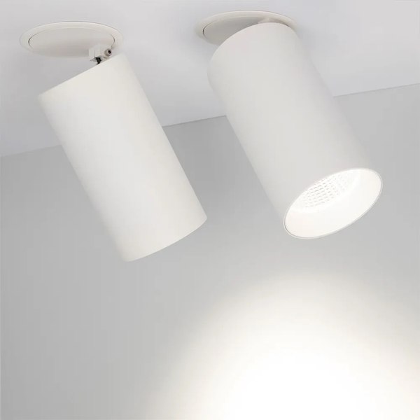 Спот Arlight SP-POLO-BUILT-R95-25W Day4000 WH-WH 40deg / 027340