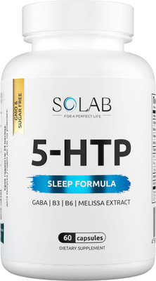 Аминокислота 5-HTP SOLAB Sleep Formula (60 капсул) - 