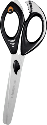 Ножницы канцелярские Erich Krause Sea Friends Piranha / 60870 (черный) - 