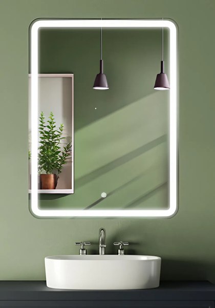 Зеркало Дабл-Ю Балатон Лайт 100x80 / BA100X80L