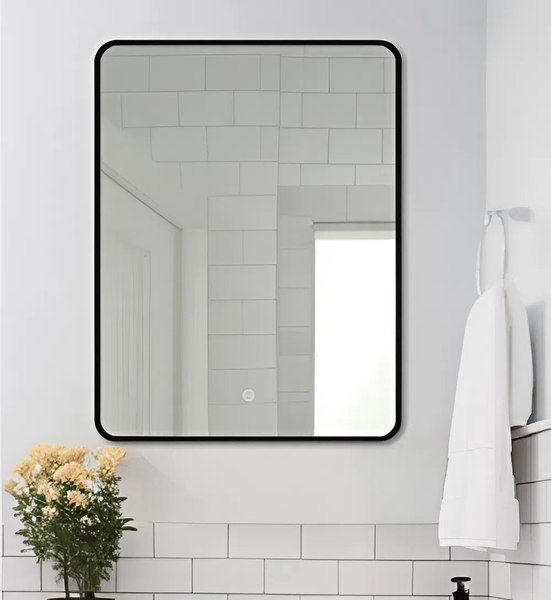 Зеркало Дабл-Ю Бангкок Black 80x60 / BNK80X60BL