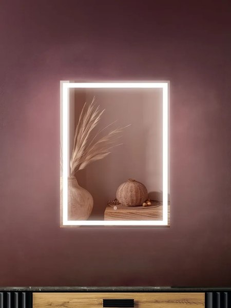 Купить Зеркало Дабл-Ю Гранд Лайт 80x60 / GR80X60LD в Жодино