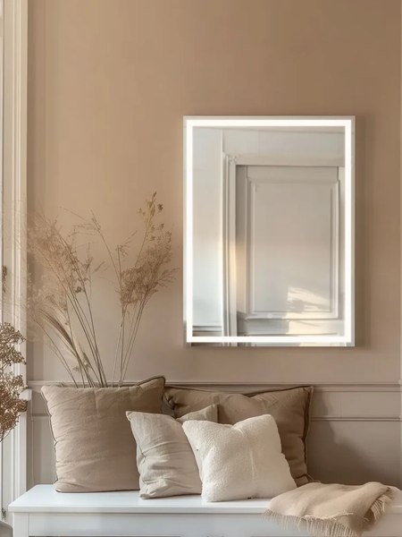 Зеркало Дабл-Ю Гранд Лайт 80x60 / GR80X60LD