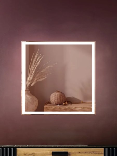 Купить Зеркало Дабл-Ю Гранд Лайт 80x80 / GR80X80LD в Жодино
