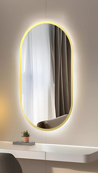 Зеркало Дабл-Ю София Gold Classic 90x45 / SFJ90X45GO