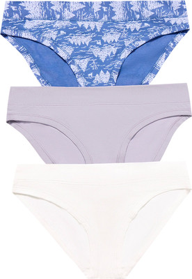 Комплект женских трусов Mark Formelle 412236-3 (р.94, елки на индиго) - 