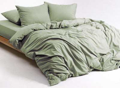 

Комплект постельного белья, Олива Евро 70x70 / 637