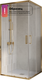 Душевой уголок BelBagno Luce-A-2-90-P-ORO - 