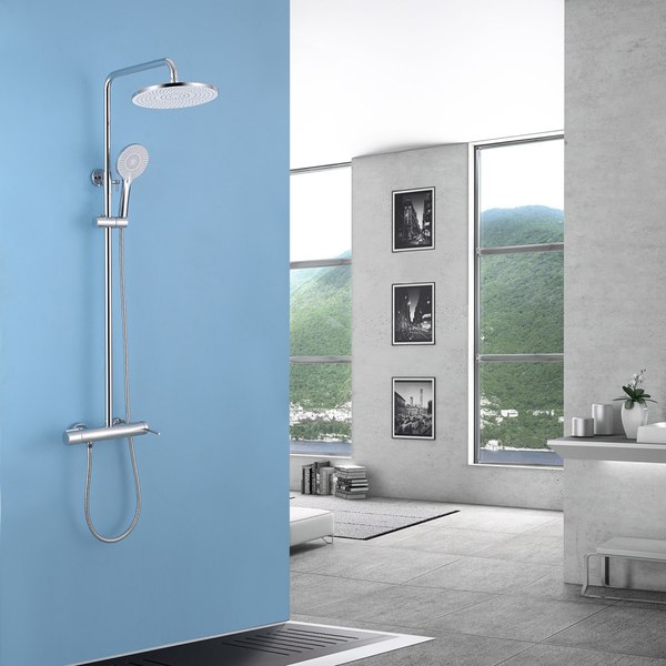 Душевая система со смесителем Abber Emotion AF8816L (хром)