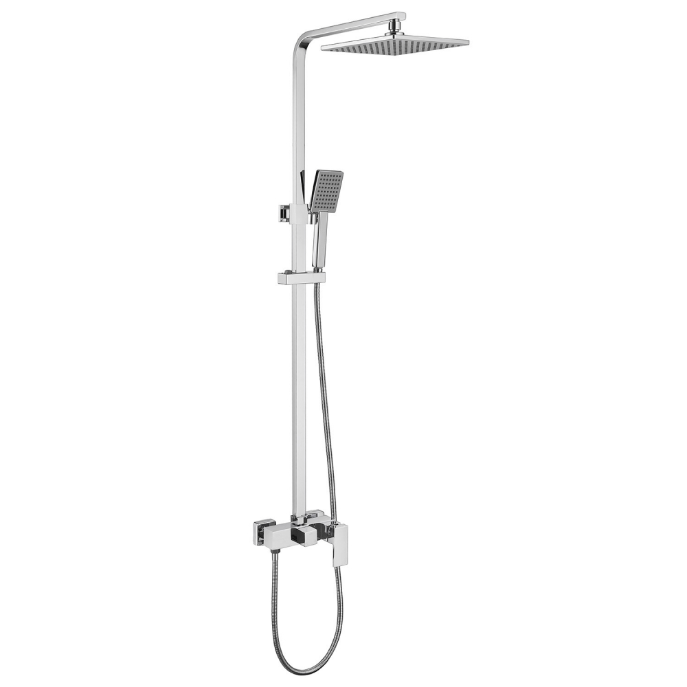 Душевая система со смесителем Abber Daheim AF8220L (хром)