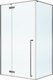 Душевой уголок Cezares LINER-AH-1-120/90-C-GM-L - 